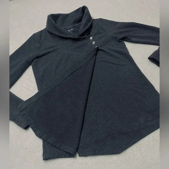 Sweater with Button Neck - Picture 7 of 15